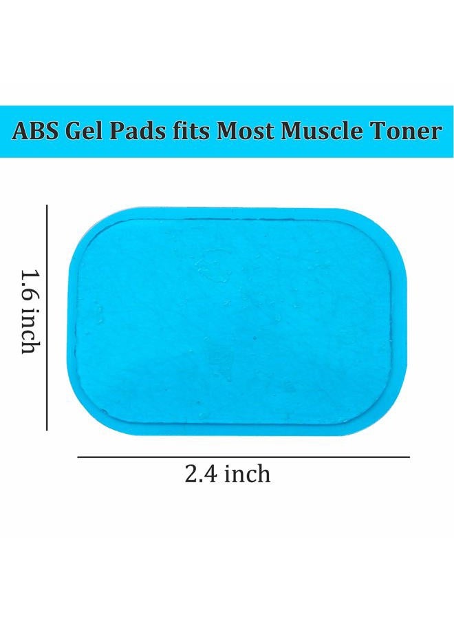 KASBEE NaCare ABS Gel Pads, Muscle Stimulator Pads Replacement for Ultimate Muscle EMS Toner Abdominal Belt Belly Thigh Flab Arm Leg Waist Workout Trainer Machine, 30PCS - Image 5