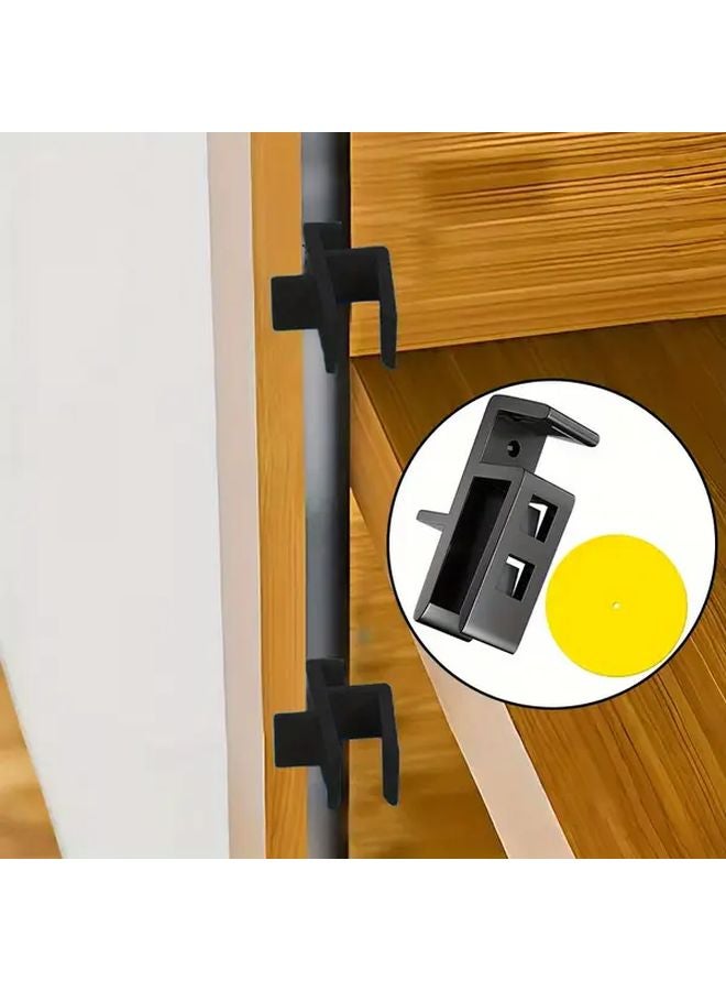 مقياس تعليم خط النجارة بتصميم بسيط، أداة ذات شكل كفافي، مصنوعة من البلاستيك - Image 2