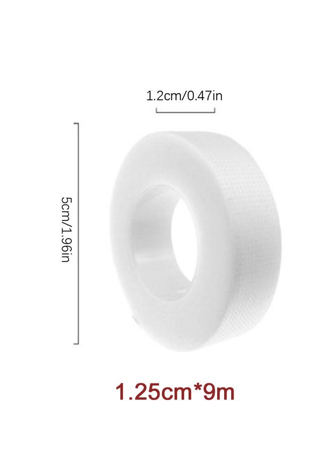 قِيرّا 3 لفافة من شريط تمديد الرموش، شريط للعين لتمديد الرموش، شريط من القماش المسامي القابل للتنفس لإمدادات تمديد الرموش (9 أمتار) - Image 2