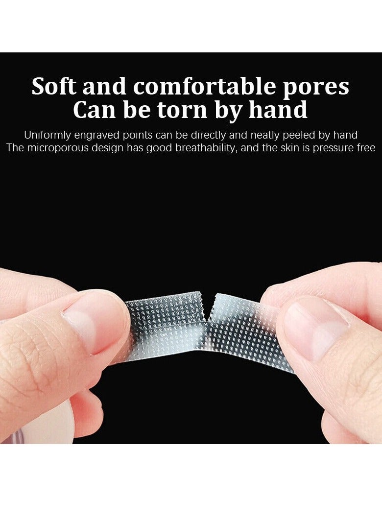 قِيرّا 3 لفافة من شريط تمديد الرموش، شريط للعين لتمديد الرموش، شريط من القماش المسامي القابل للتنفس لإمدادات تمديد الرموش (9 أمتار) - Image 3