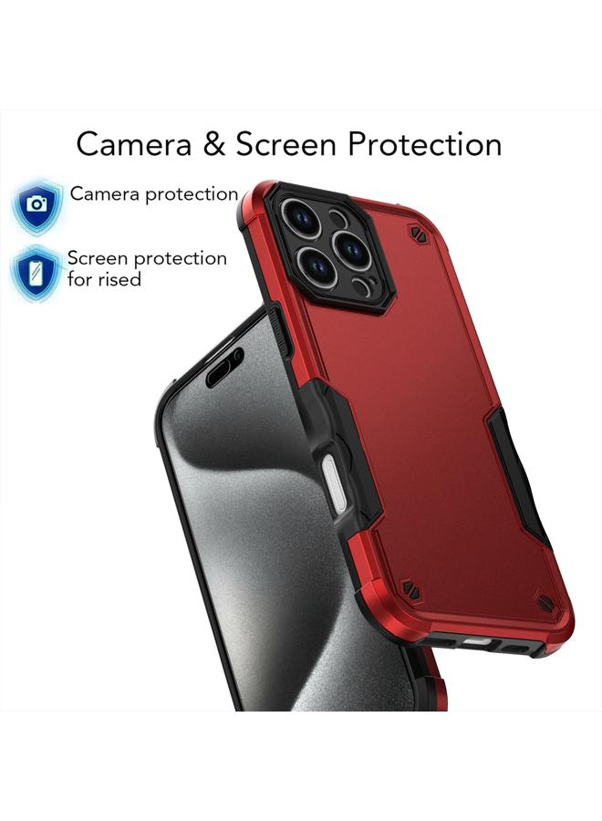 اس-توب جراب لهاتف iPhone 16 Pro Max جراب هاتف مضاد للانزلاق ومقاوم للصدمات - Image 5