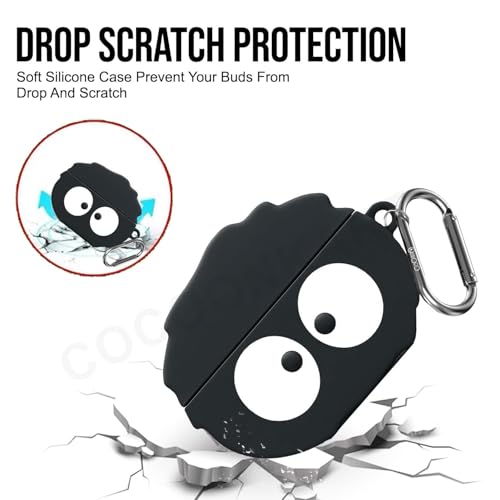 Cocoonkart Cartoon Silicone Case Cover Compatible for OnePlus Nord Buds 3r (2025) -Briquette - Image 5