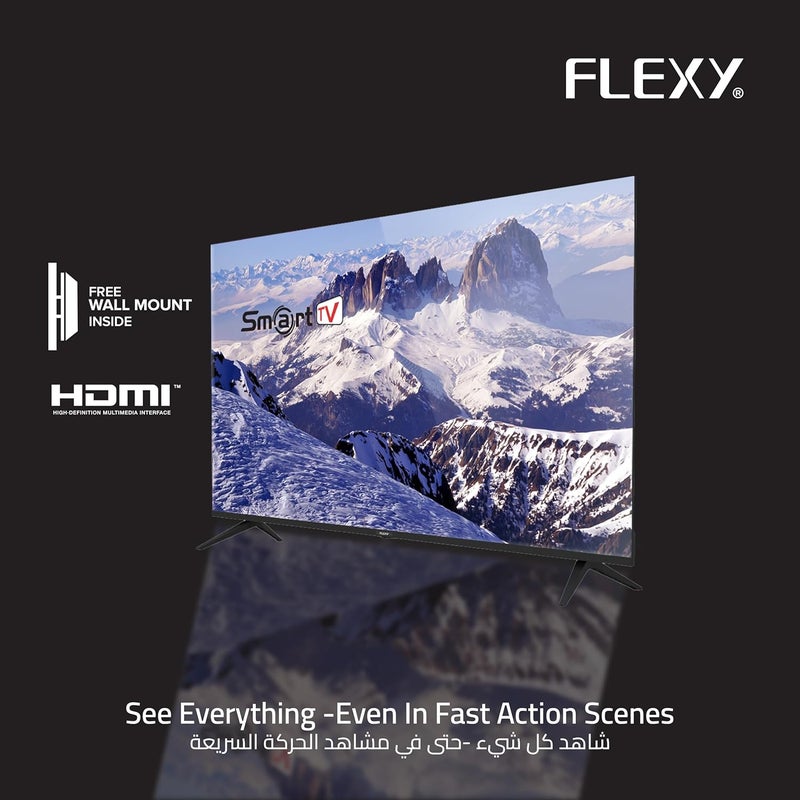 تلفزيون FLEXY 32 بوصة ذكي بشاشة LED بدقة FULL HD - FX32SHD-SM - 1000575 - Image 4