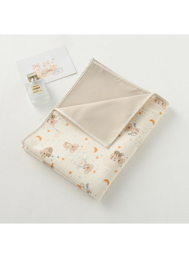 Baby Diaper Pad Washable Pure Cotton Class A Waterproof Breathable Baby Anti-urine Four Seasons Diaper Pad Aunt Period Physiological Pad