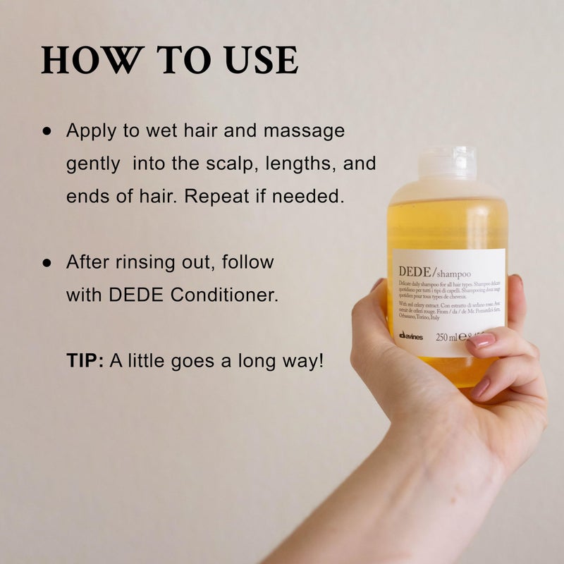 Davines Dede Shampoo 8.45 Fl Oz - Image 3