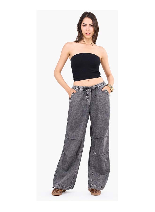 Clue Strapless Cropped Ribbed Top  - Image 4