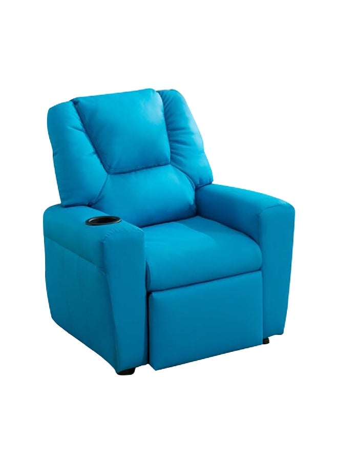 Micasa - Elegant and Modern Design Recliner for kids with Push Back Seat Sky Blue 69 x 55 x 62 cm SX-81408 SKY BLUE - Image 1