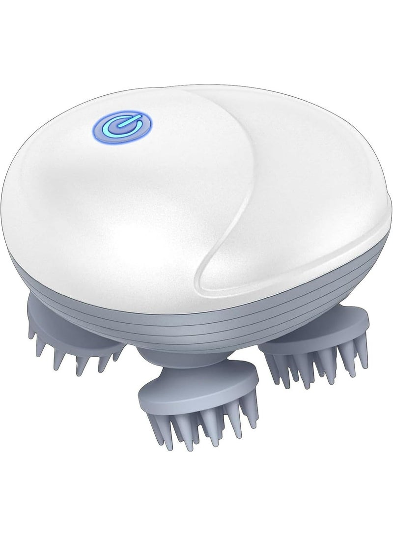 UMIXPRO Electric Head Scalp Massager, 4 Detachable Claws, 3 Speeds, IPX6 Waterproof, Rechargeable for Hair Growth, Stress & Body Relaxation - Image 1