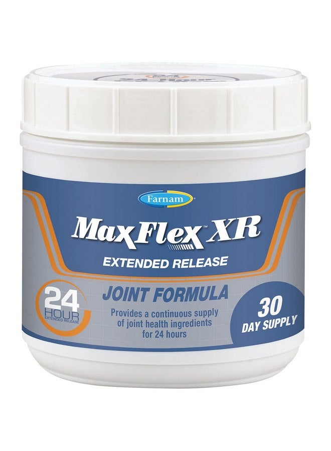 Farnam MaxFlex XR Extended Release Joint Supplement for Horses, Provides a continuous supply of joint health ingredients for 24 hours, 0.9375 pound, 30 Day Supply - Image 1