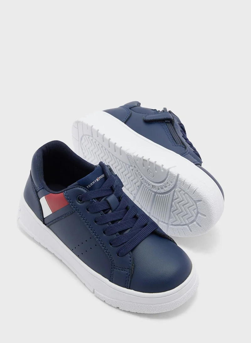 TOMMY HILFIGER Kids Low Top Lace Up Sneakers