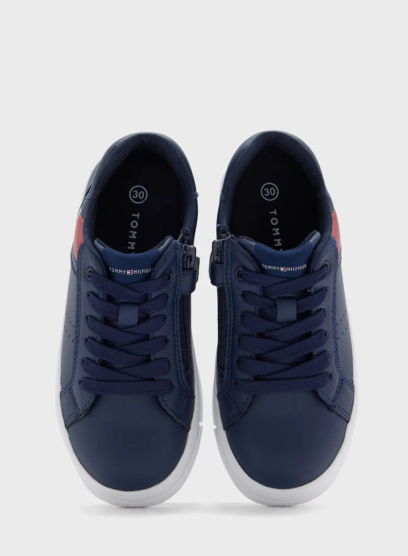 TOMMY HILFIGER Kids Low Top Lace Up Sneakers