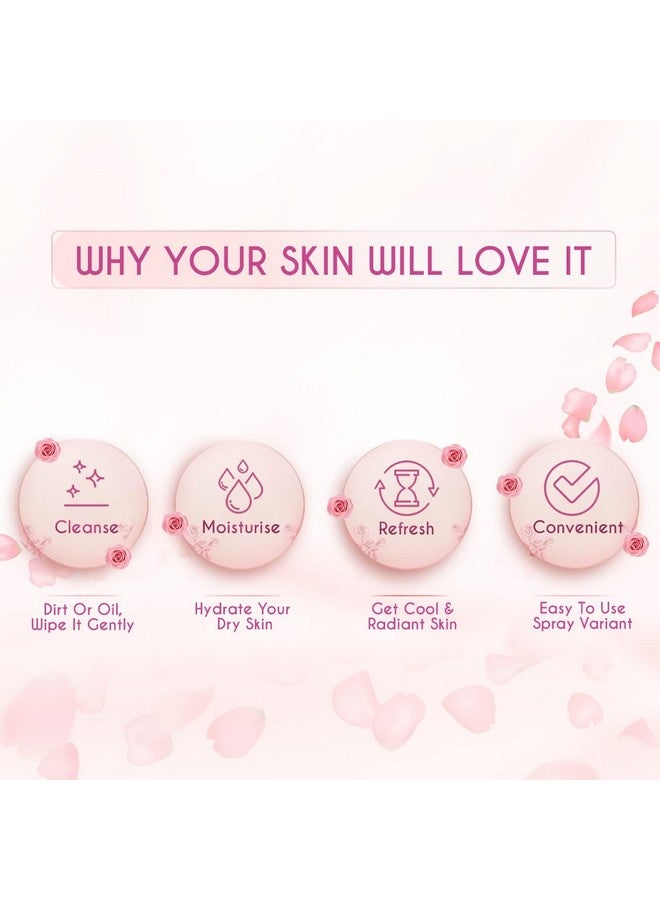 دابر منظف الوجه جولاباري روز جلو 100 مل × 2 منظف لطيف لجميع أنواع البشرة، منظف متوازن ورطب - Image 3