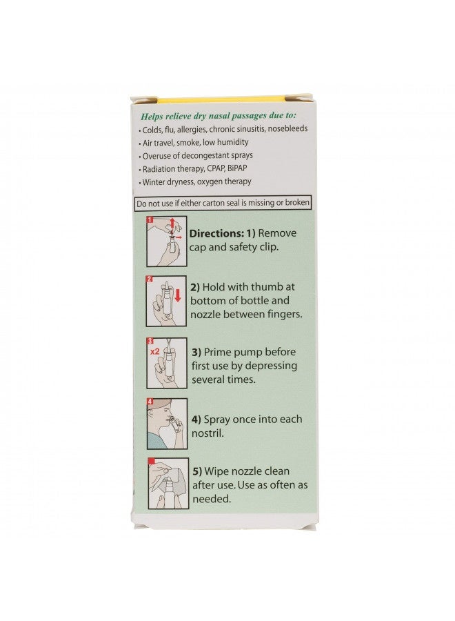 AYR Ayr Saline Nasal Gel No-Drip Sinus Spray With Soothing Aloe Vera, 0.75 Fl Oz Spray Bottle, (Pack Of 1) - Image 2