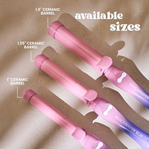 Beachwaver B1 Rotating Curling Iron - Automatic 1 Inch Ceramic - Easy-to-Use Spinning Wand for Long-Lasting Waves - Auto-Shut Off and Dual Voltage (BW160) - Image 5