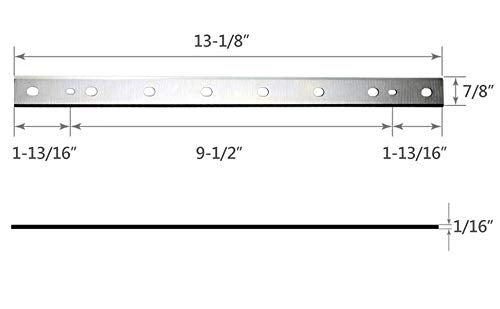 JTEX Planer Blades for DeWalt DW735 DW735X (DW7352), 13-Inch, Double Sided - Image 2