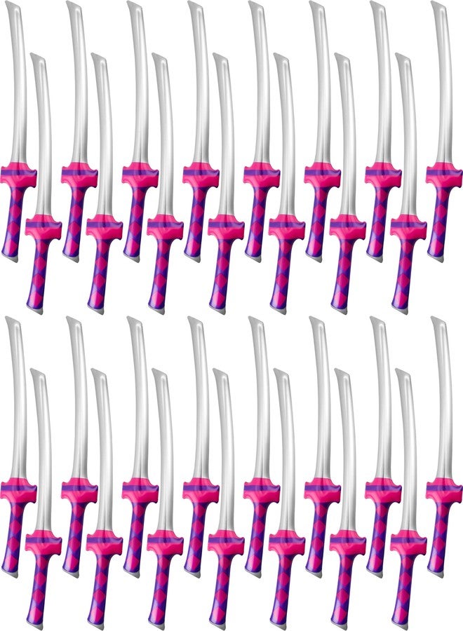 Fahacop 30 Pack 30 Inch Inflatable Ninja Katana Blow up Samurai Sword Inflatable Weapons for Kids Halloween Pool Birthday Party Supplies - Image 1