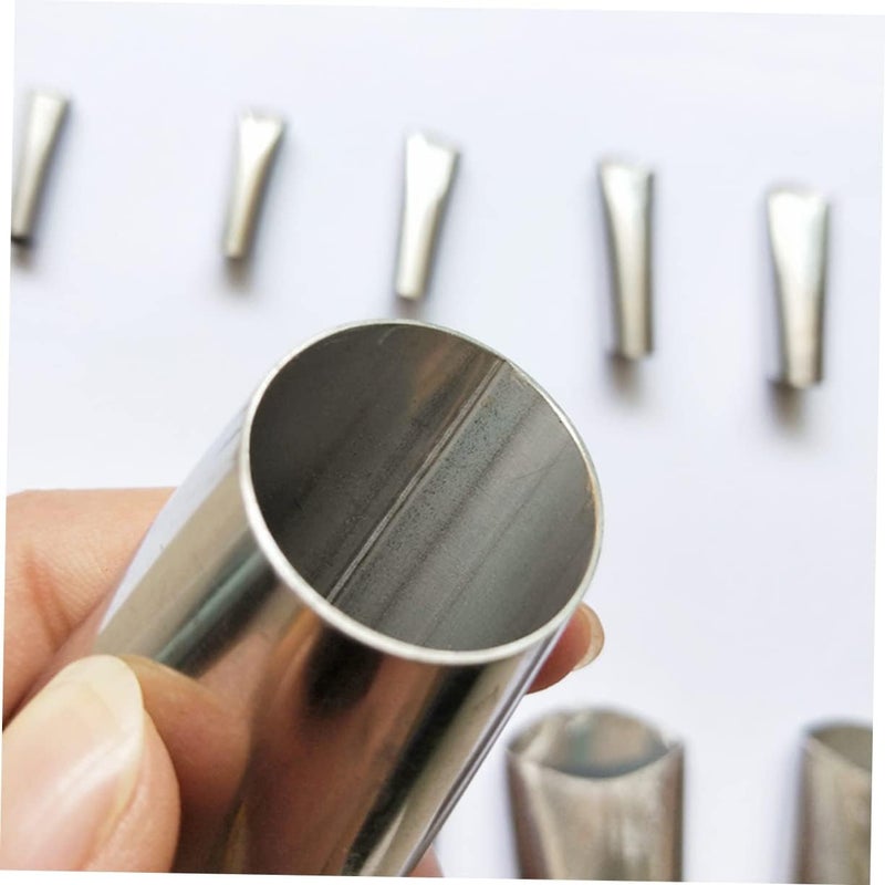 Generic 13pc Stainless Steel Caulk Nozzle Alicator Tool Kit Caulking Nozzle Set for Finishing Sealant Dispenser Tool - Image 4