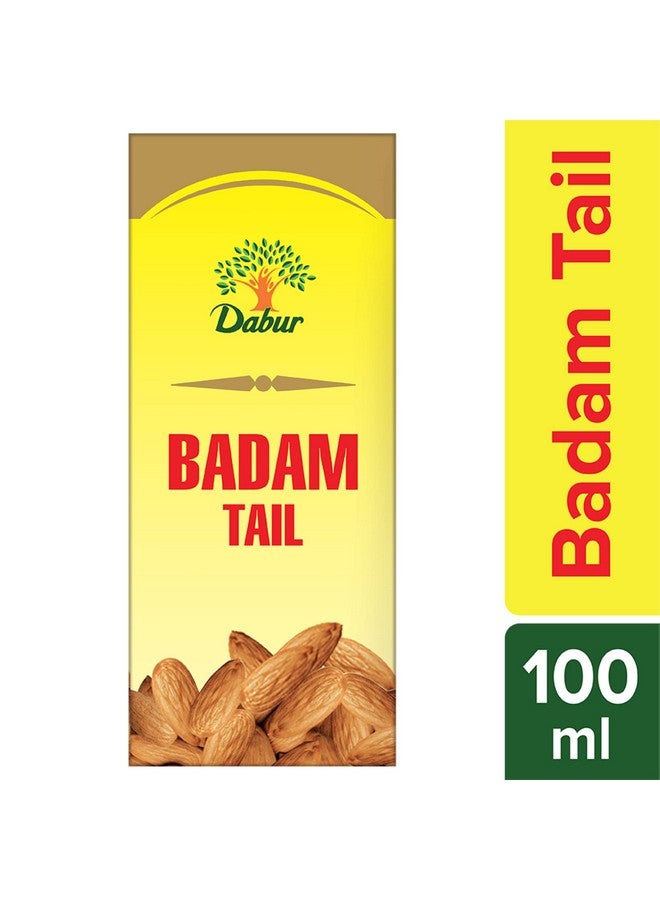 Dabur Badam Tail : Sweet Almond Oil | Rich in Vitamin -E for Healthy Skin , Hair and Body - 100ml - Image 2