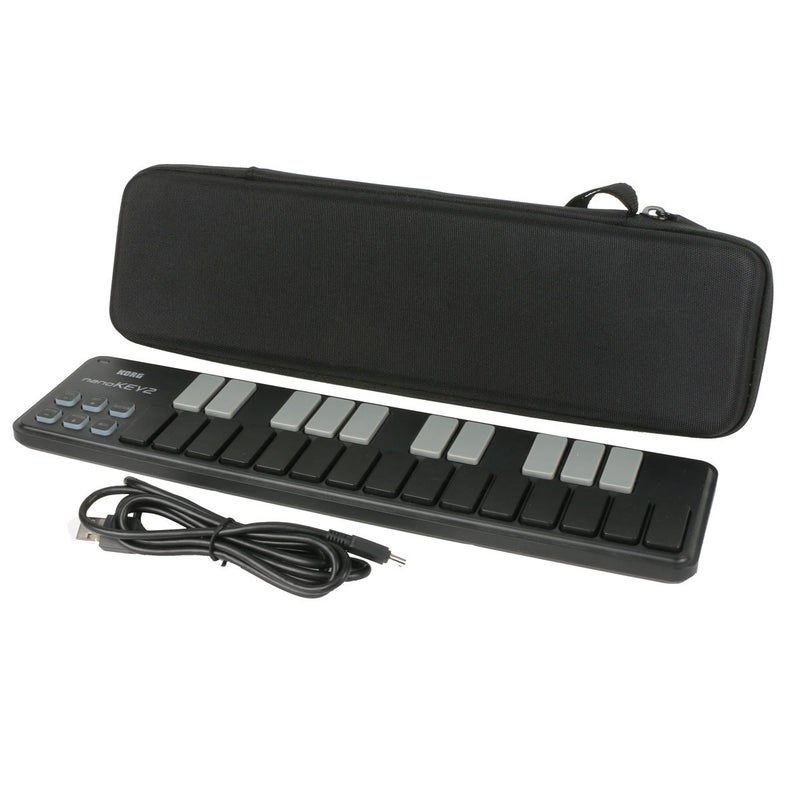 co2CREA Hard Travel Case for Korg 25-Key Midi Controller NANOKEY2 - Image 5