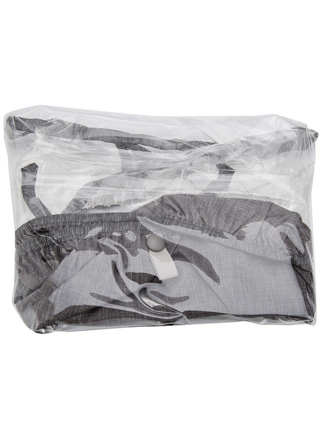 بيج بريجو غطاء المطر من بيج بيريجو بريمو فياجيو - ملحق - معتمد للاستخدام مع أي مقعد سيارة للأطفال من بيج بيريجو بريمو فياجيو - شفاف مع رمادي فاتح - Image 2