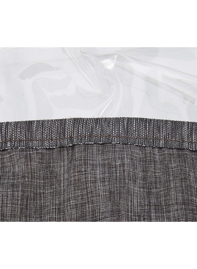 بيج بريجو غطاء المطر من بيج بيريجو بريمو فياجيو - ملحق - معتمد للاستخدام مع أي مقعد سيارة للأطفال من بيج بيريجو بريمو فياجيو - شفاف مع رمادي فاتح - Image 3