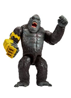 Playmates Toys Godzilla x Kong The New Empire: Giant Kong With Beast Glove Figure  - Image 2