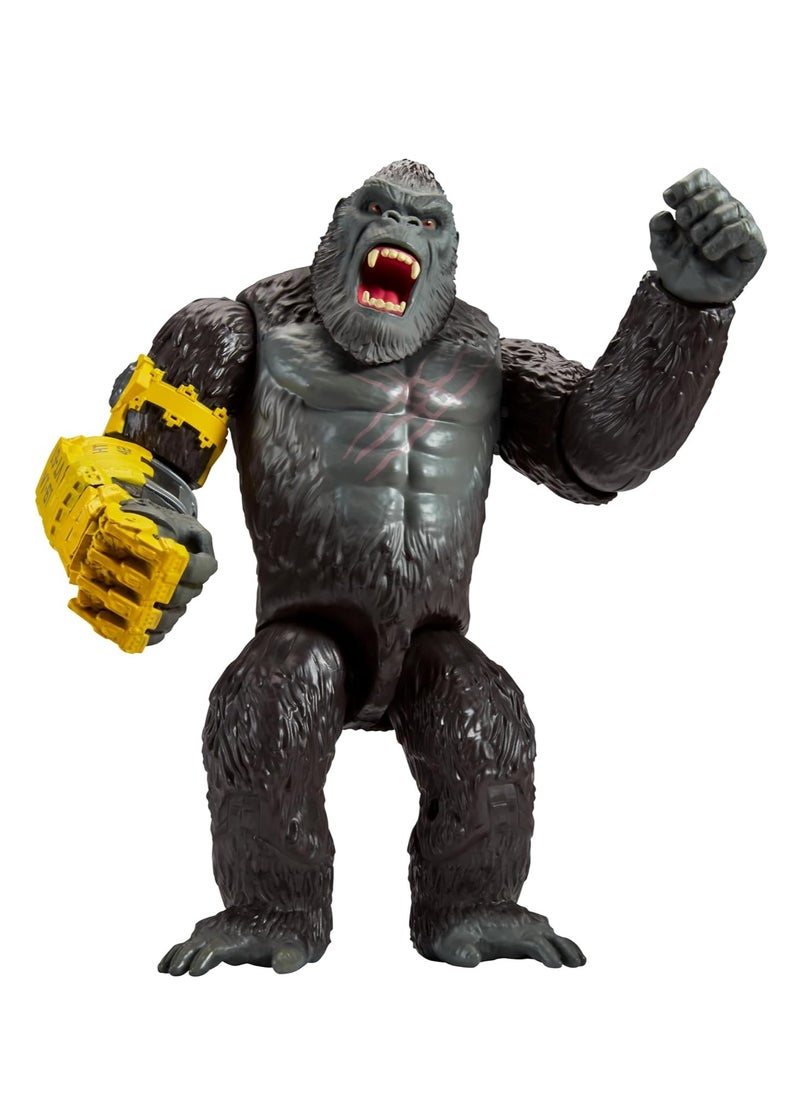 Playmates Toys - Godzilla x Kong The New Empire: Giant Kong With Beast Glove Figure - Image 1