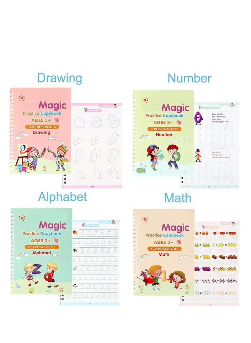 Altheqa Sank Magic Practice Copybook Calligraphy Practical Reusable Hand Writing Tool Set For Preschooler - Image 2