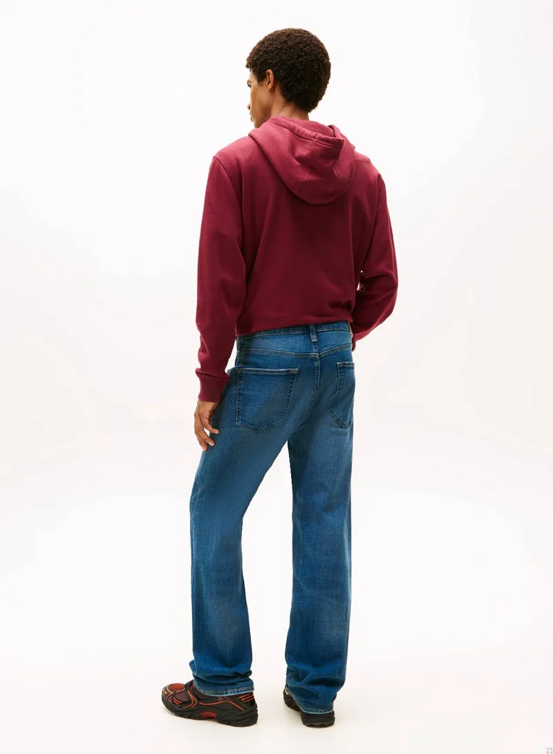 TOMMY JEANS Denim Dark Otis Overdyed Regular Straight Leg Jeans for Men | Best Price UAE