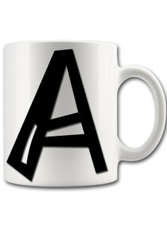 MP Alphabet Letter A Ceramic Coffee Mug  - Image 2