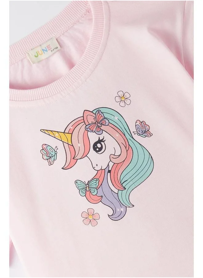 JUNE June Girl Tshirt Pink