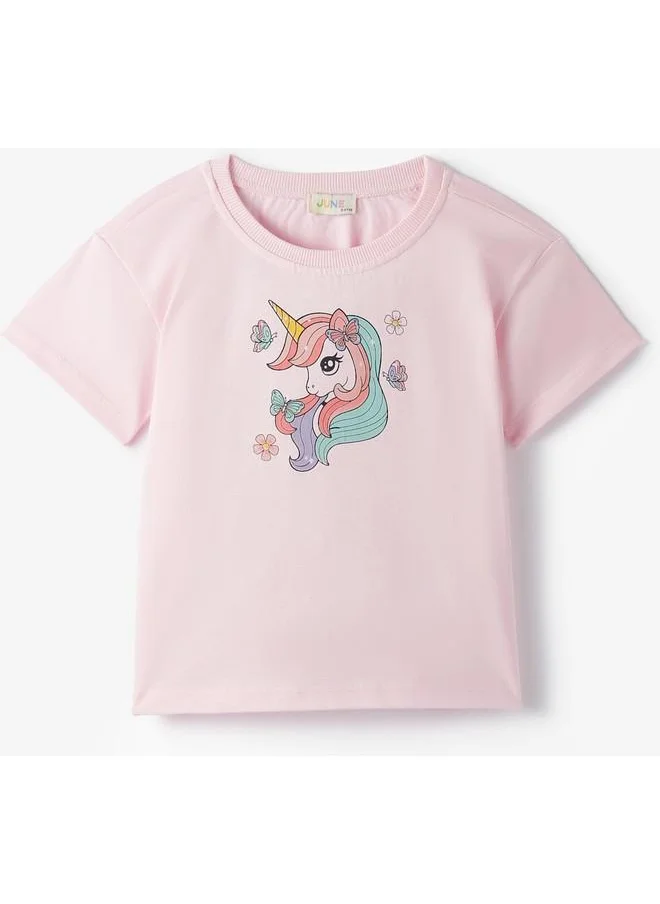 جون June Girl Tshirt Pink