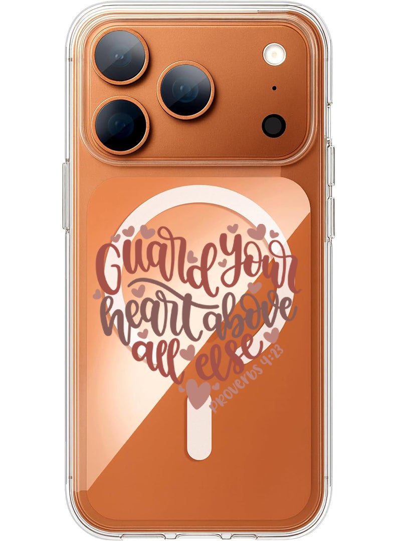 Theodor Magnetic Case for Apple iPhone 17 Pro Max Compatible with MagSafe Wireless Charging, Shockproof Phone Bumper Cover - Hammer - Image 1