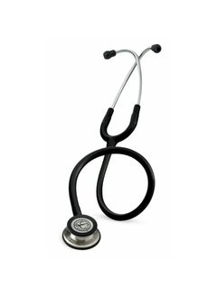 ثري أم ليتمان سماعة الطبيب 3M Littmann Classic Iii، أنبوب أسود، 27 بوصة 