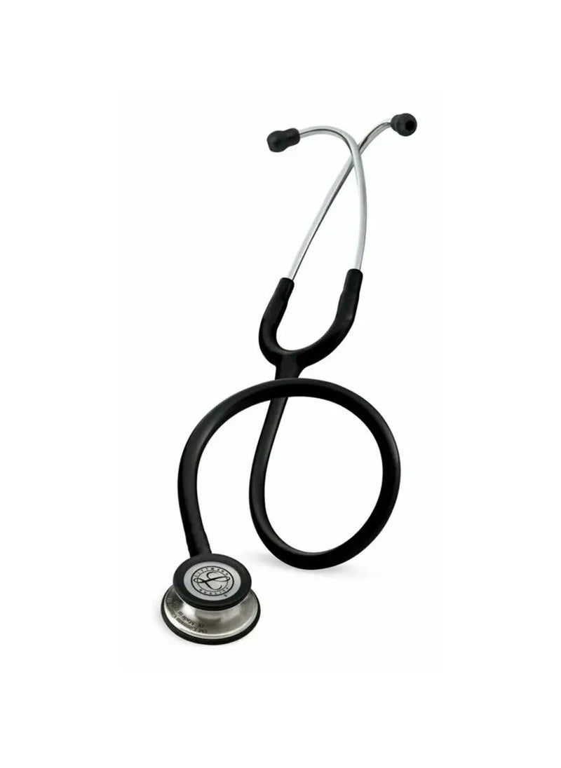 ثري أم ليتمان سماعة الطبيب 3M Littmann Classic Iii، أنبوب أسود، 27 بوصة 
