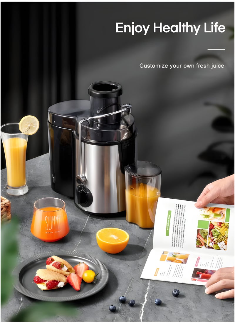 Juicer Extractor DX2071 – Unleash Pure Nutrition and Flavor with Powerful 800W Motor and Easy-to-Use Design for Daily Freshness