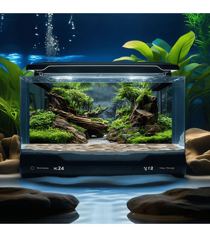 Self Adhesive 3D Aquarium Background Wallpaper 61x30cm Realistic Reef Decor Peel Stick Fish Tank - Image 3
