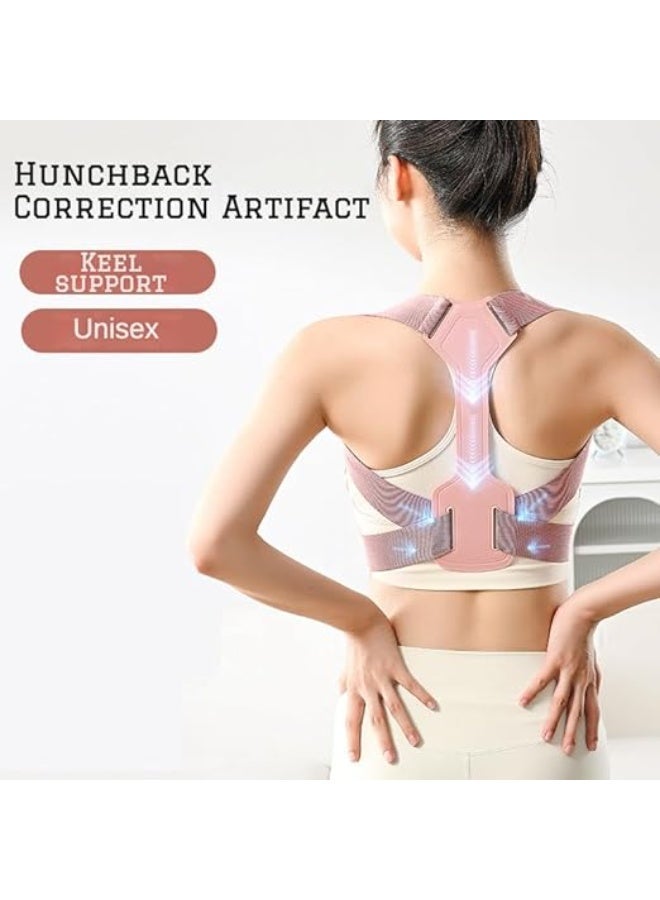 Showday Posture Corrector for Men & Women - Adjustable Shoulder Posture Brace - Adjustable Upper Back Brace - Invisible Thoracic Back Brace for Hunching - Image 2
