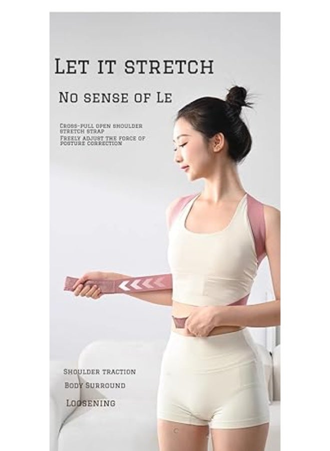 Showday Posture Corrector for Men & Women - Adjustable Shoulder Posture Brace - Adjustable Upper Back Brace - Invisible Thoracic Back Brace for Hunching - Image 4