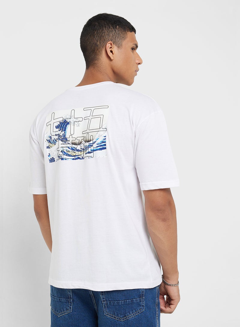 Seventy Five Oversized Graphic T-Shirt - Image 2