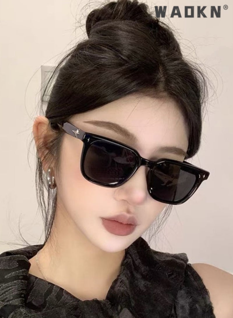 WAOKN Polarized Sunglasses Men, Fashion Square Sun Glasses Women, Classic Shades for Womens,UV400 Protection Sun Glasses,Fashion Anti-Glare Sun Shades for Driving, Fishing, Golfing, Traveling - Image 3