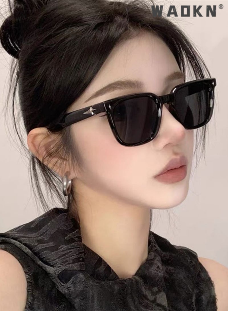 WAOKN Polarized Sunglasses Men, Fashion Square Sun Glasses Women, Classic Shades for Womens,UV400 Protection Sun Glasses,Fashion Anti-Glare Sun Shades for Driving, Fishing, Golfing, Traveling - Image 2