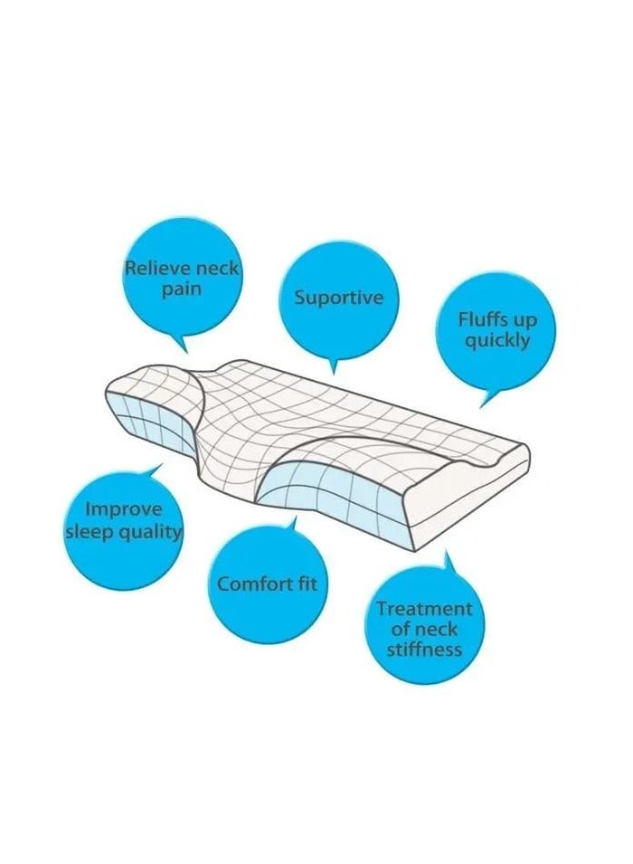 Max Comfort Advanced medical memory foam sleeping pillow to prevent neck, shoulder and spine pain, from Max Comfort  - Image 3