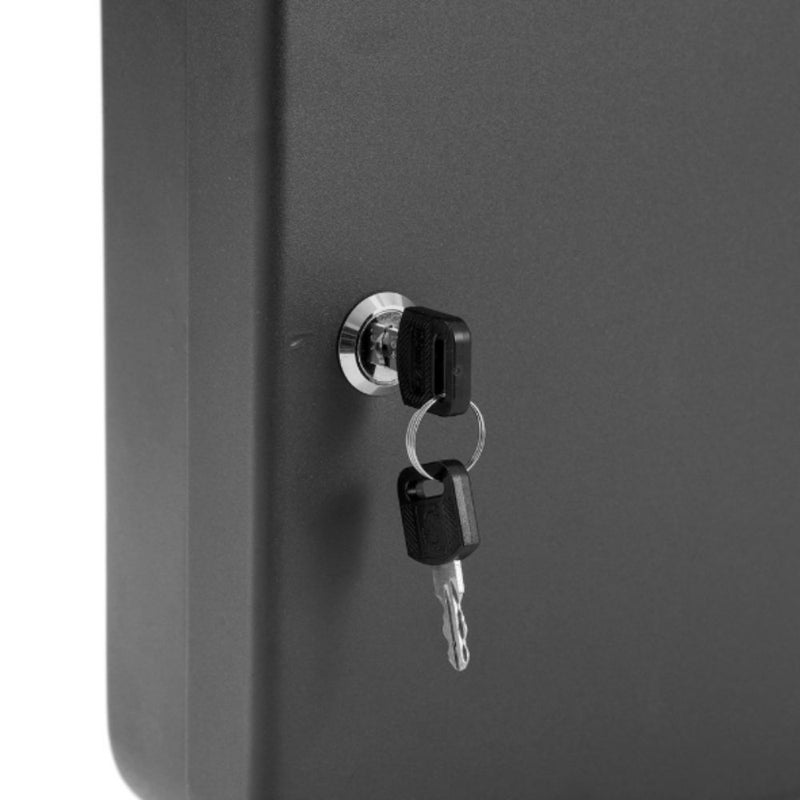 Black Security Key Lock Box Holds 20 Keys Metal Code Case Management - Image 5