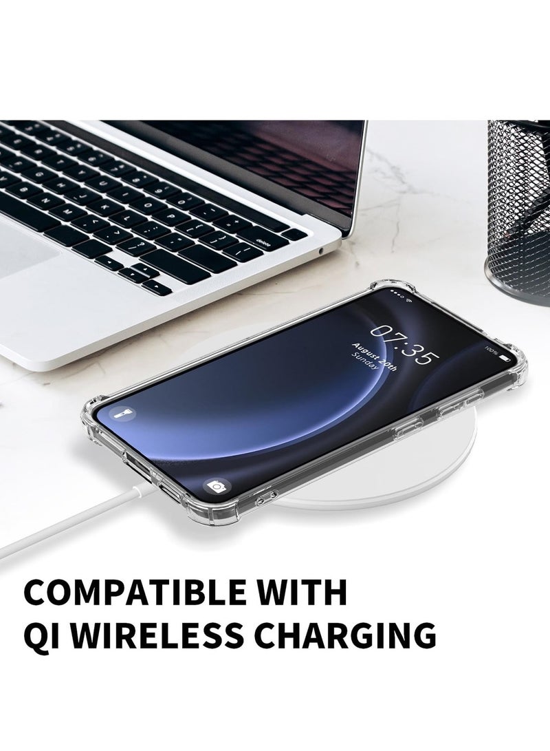 Techie Samsung Galaxy A25 5G TPU Bumper Corner Case with Camera Lens Protection Transparent Protective Back Cover - Image 5