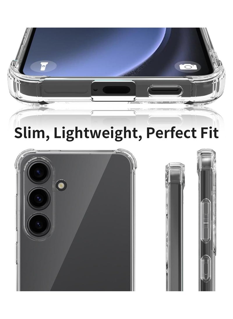 Techie Samsung Galaxy A25 5G TPU Bumper Corner Case with Camera Lens Protection Transparent Protective Back Cover - Image 4
