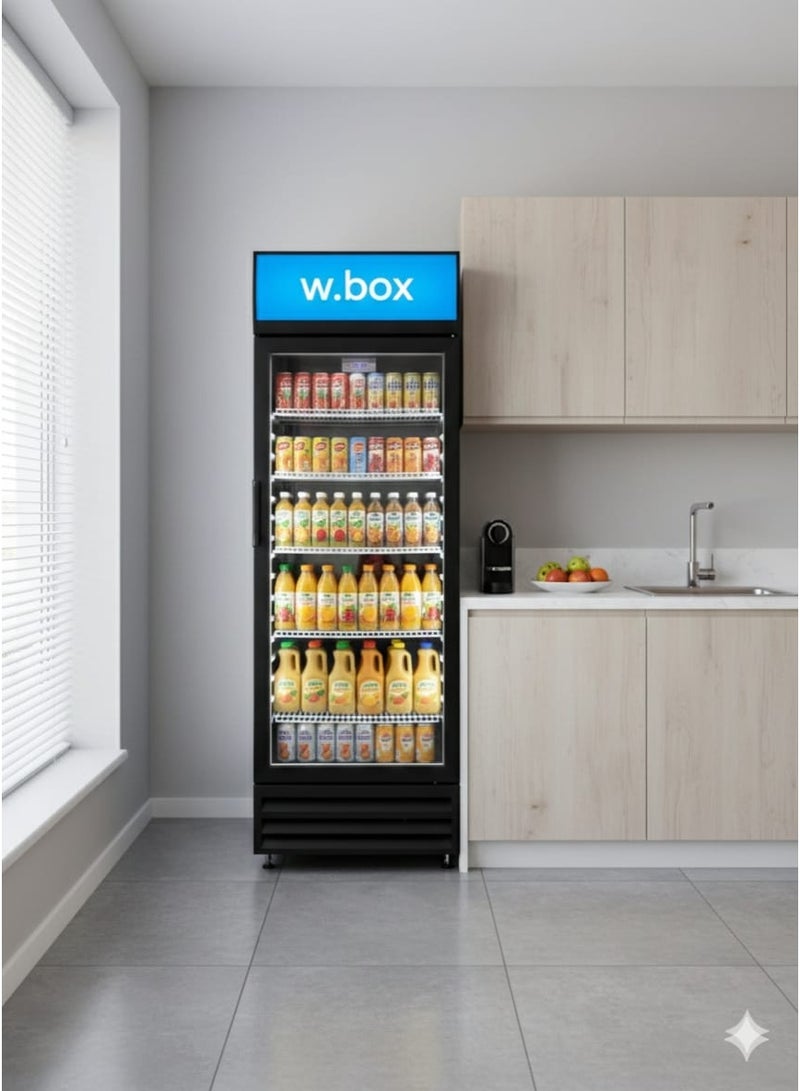 W.BOX 350 Liters Display Refrigerator - 10.07 Cubic Feet - 2 Years Warranty, Black | WBSC350H - Image 5