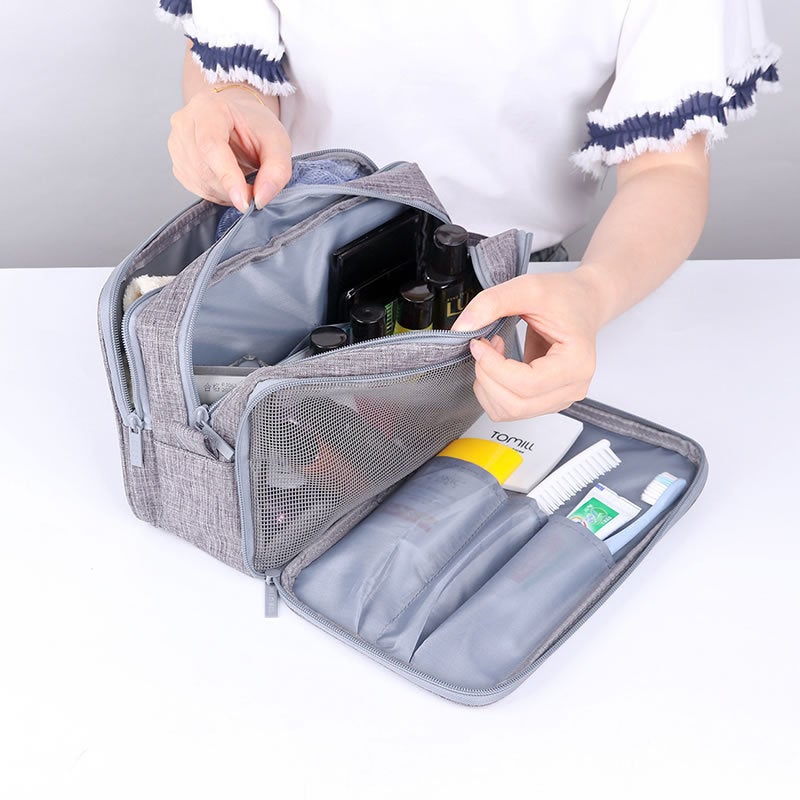 Korean Style Large Capacity Internet Celebrity Travel Business Trip Wash Bag Cosmetic Bag Women'S Portable Lightweight Storage Bag Factory - Image 4