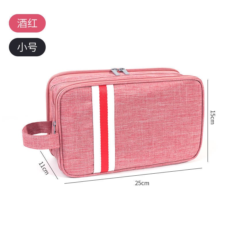 Korean Style Large Capacity Internet Celebrity Travel Business Trip Wash Bag Cosmetic Bag Women'S Portable Lightweight Storage Bag Factory - Image 1