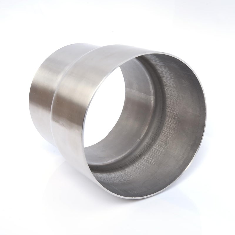 Elifecenter Universal Stainless ID 3.5 inch to OD 4 inch Exhaust Adapter Reducer (3-1/2" ID to 4" OD) - Image 2